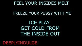 DADDY USES ICE ON YOU. ICE PLAY. HOW TO COOL DOWN IN THE HEAT SEXUALLY (AUDIO ROLEPLAY) DADDY USES