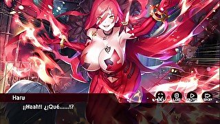 Escena de Intimidad De Astaroth Soporte  Action Taimanin