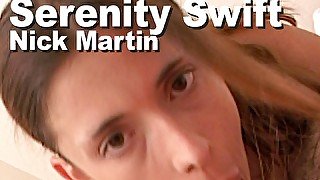 Serenity Swift & Nick Martin strip suck facial