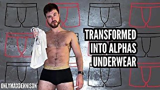 TRANSFORMED INTO ALPHAS UNDERWEAR