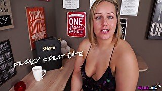 Chunky big breasted whore Ashley Rider masturbates her meaty pussy on floor