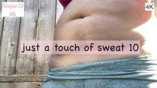 just a bit of sweat on the belly 10 - glimpseofme