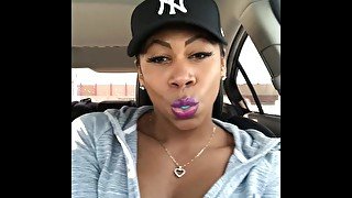 ASMR - Gum Chewing - Bubble Blowing - EbonyLovers