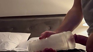 Getting Loud While Fucking a Fleshlight