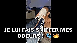 CETTE CHIENNE KIFF MES ODEURS ! 🧦🔥