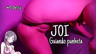 Joi PUNHETA GUIADA - Gostosa Rabuda comandando sua Punheta 💦🔥