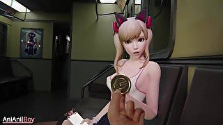 dva whoring herself 