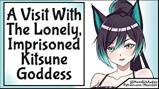 Visit With A Lonely Kitsune Goddess SFW Wholesome