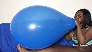 Kasseystarr in 27 Inch Balloon Blow To Pop - FanCentro