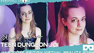 Teen Dungeon Joi - British Amateur Teen Solo