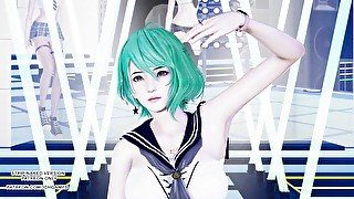 [MMD] Taylor Swift - Shake It Off Doa Tamaki Misaki Hot Teen Sexy Dance 4K School Uniform