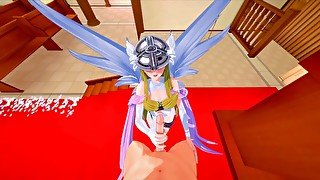 [POV] SEX WITH ANGEWOMON - DIGIMON PORN