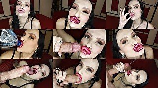 Promo: Lip job on big cock immediately after lip augmentation