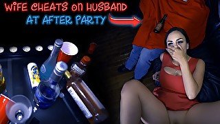 Wife cheats on husband at after party - ImMeganLive