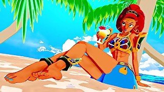 DREAMLIKE TIME WITH URBOSA ✨ THE LEGEND OF ZELDA BREATH OF THE WILD HENTAI