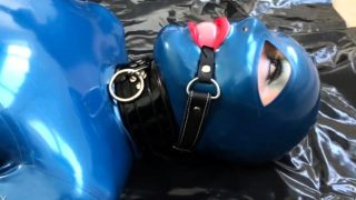 Fetish princesses in latex using bdsm toys