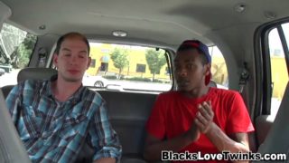 Gay twink fucks black guy