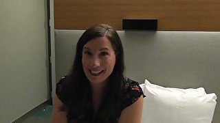 WIFE'S INTERVIEW BEFORE SHE TAKES HER FIRST BBC!