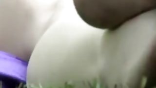 Pussy cameltoe up skirt voyeured skillfully in the park