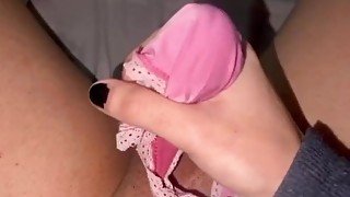 Very satisfying cum in my panties stepsister.