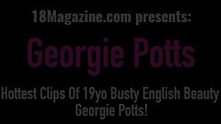 UK Teen Georgie Potts And Her Dike Friends Rub Each Other - Compilation!