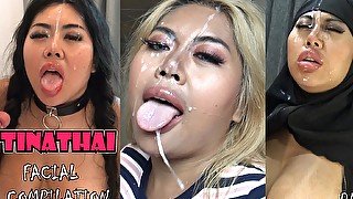 Tinathai facial compilation part 4