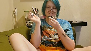 Foot Fetish Video For 20 Days Of 420 With Seattle Ganja Goddess! Shoe Lick - Teaser Video