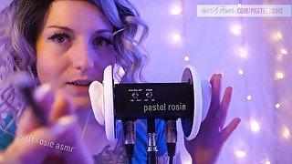 SFW ASMR Mesmerizing Tracing - PASTEL ROSIE Relaxing Tingly Brain Melting - Amateur Twitch Youtuber