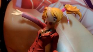 制服フィギュアでオナニー大量ぶっかけ【フレッシュプリキュア 桃園ラブ(キュアピーチ)】