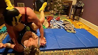 Dean & Rocky: Rough winter wrestling, frot, gutpunching, ballbusting