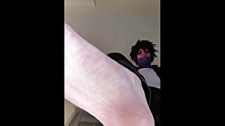 Dabi Cosplay Feet Rub/Step On POV