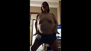 Fat girl dancing