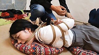 Chinese Bondage - Hogtied &amp; Rope Gagged