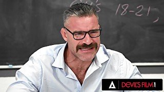 DEVILSFILM - Bratty teen 18+ student 18+ Coco Lovelock Gets A Sex Lesson She'll Never Forget