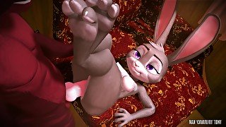 Wild Cum In Pussy Bunny Judy Hops After Sex