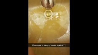 Naughty Sink Piss