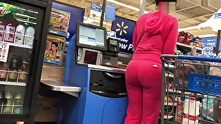 Hot Pink VPL Bubble Ass Ebony