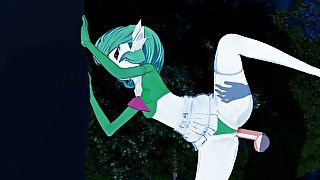 Cartoon 3d Animation With Fucking Gardevoir From Pokemon