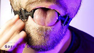 GAGGED & DROOLING  ASMR Vibe 🖤