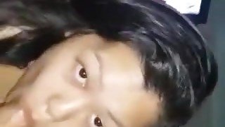 Asian GF Sucking Cock