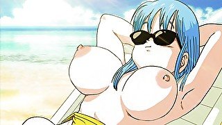 Kamesutra DBZ Erogame 12 Tanning Her Tits by DBenJojo