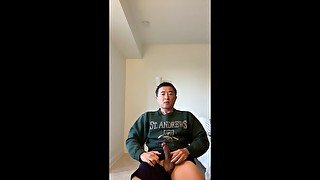 Asian Guy Cum Shot