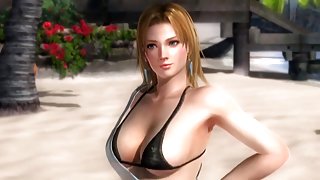 Tina Armstrong - DOA5 - nude posing - 3d billibongs