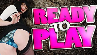 Naughty Julia in Are You Ready To Play? - FFStockings