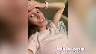 PORN vlog w/ asshole spreading puckering closeups BehindScenes - Lelu Love