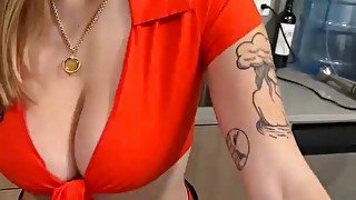 Phenomenal hottie Angel Youngs is celebrating Halloween