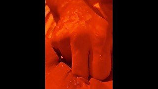 I met with an OnlyFans fan, just to have my pussy licked in a cheap sex hotel - POV