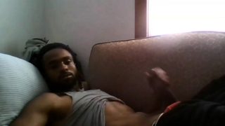 Str8 bbc jerking watching porn