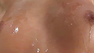 Pissing loving eurobabe filling cup with urine