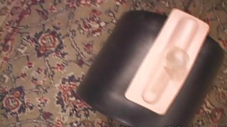 Thin Egyptian Slut Rides a Sybian